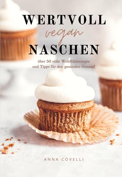 Dieses Buch ist für dich, wenn du gesund naschen und dich in deinem Körper wohlfühlen möchtest. »Wertvoll vegan Naschen« - Das Backbuch von Anna Covelli, der Gründerin von Ahana. Mit über 60 Wohlfühl-Rezepten für Körper und Seele zeigt Anna, dass veganes Backen einfach ist und besonders viel Freude und Genuss bereitet. Mit verführerischen Rezepten, von Rote Bete - Schokoladentorte, Süßkartoffelcreme bis hin zu Raw -Kaffeetörtchen, führt dich »Wertvoll vegan Naschen« an eine gesunde Variante des Backens heran. Die Rezepte sind vegan, frei von Gluten und raffiniertem Zucker, dafür voller Achtsamkeit, Liebe und Geschmack. Hier entdeckst du die Welt gesunder Zutaten und Lust auf mehr: Mehr Freude, mehr Wohlbefinden, mehr Lieblingsrezepte! Der große Einführungsteil zeigt, wie Milch, Ei & Co. ganz leicht durch pflanzliche Produkte ersetzt werden. Wie sieht der vegane Vorratsschrank aus? Welche Zutaten lassen sich gesund oder glutenfrei ersetzen? Mit Annas Tipps kann jeder großartig backen! Jedem Rezept werden Rezeptanmerkungen angeführt, sodass es besonders leichtfällt, die Rezepte nach Vorlieben abwandeln. So können auch Menschen mit Unverträglichkeiten unbeschwert genießen. Viel Spaß beim Staunen, Kreativwerden und Genießen wertvoller Momente mit »Wertvoll vegan Naschen«. Wertvoll vegan Naschen - Das Backbuch: ●Über 50 erprobte Rezepte ●Einfach vegan und glutenfrei backen ●Frei von raffiniertem Zucker ●Wissenswerte Backtipps und Grundzutaten ●Einleitungsteil mit wertvollen Infos zum gesunden Backen ●Wissen zu veganen Alternativen