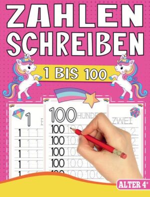 Bezaubern Sie Ihre kleine Prinzessin mit dem "Vorschule Übungsheft: Zahlen Schreiben Lernen 1 bis 100 mit Einhorn Motiven", einer magischen Reise in die Welt der Zahlen. Speziell für Mädchen kreiert, vereint dieses wundervolle Übungsheft die Schönheit und Magie von Einhörnern mit dem wichtigen Bildungsziel, Zahlen von 1 bis 100 zu schreiben und zu verstehen. Warum dieses Übungsheft ein Must- Have ist: • Verträumte Einhorn- Motive: Jede Seite ist liebevoll mit zauberhaften Einhörnern gestaltet, die Mädchen begeistern und zum Lernen anregen. • Umfassendes Zahlenlernen: Von 1 bis 100 bietet das Heft eine vollständige Einführung in das Zählen und Schreiben von Zahlen, ideal für Vorschulkinder. • Über 100 Seiten voller Spaß und Lernen: Gefüllt mit vielfältigen Aktivitäten, die spielerisch die Zahlenkenntnisse verbessern. • Perfekte Schulvorbereitung: Speziell für Mädchen im Vorschulalter konzipiert, um sie optimal auf die Schule vorzubereiten. • Förderung der Feinmotorik: Gezielte Übungen verbessern die Stiftführung und Konzentration. • Vielseitige Verwendungsmöglichkeiten: Ideal für den Einsatz zu Hause, auf Reisen oder als sinnvolle Beschäftigung. • Motivierende Belohnung: Eine besondere Einhorn- Urkunde am Ende des Buches feiert die Lernfortschritte Ihres Kindes. Das "Vorschule Übungsheft: Zahlen Schreiben Lernen 1 bis 100 mit Einhorn Motiven" ist mehr als ein Übungsbuch es ist ein magisches Fenster in die Welt der Zahlen, das Ihre Tochter inspiriert und gleichzeitig wichtige Bildungsziele vermittelt. Ideal für kleine Einhorn- Fans, die spielerisch die Welt der Zahlen entdecken möchten!