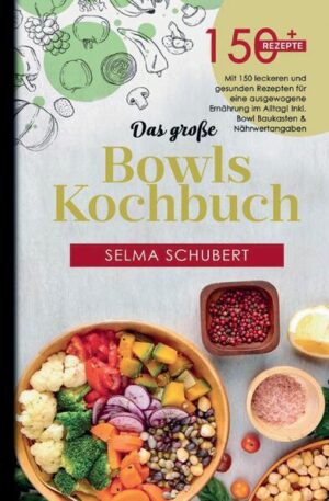 "Das große Bowls Kochbuch" von Selma Schubert ist ein wahrer Schatz für alle, die eine ausgewogene und gesunde Ernährung in ihren hektischen Alltag integrieren möchten. Dieses Buch ist perfekt für diejenigen, die nach der Arbeit keine Zeit oder Energie haben, lange in der Küche zu stehen und die dennoch leckere, nährstoffreiche Mahlzeiten genießen möchten. Selma Schubert, eine erfahrene Ernährungsexpertin, bietet Ihnen 150 leckere und gesunde Rezepte, die auf einfache und schnelle Zubereitung ausgerichtet sind. Sie decken eine breite Palette von Ernährungsbedürfnissen und Vorlieben ab, von Superfood Bowls über Keto- und Low-Carb-Optionen bis hin zu Poke Bowls und Buddha Bowls. Jedes Rezept wird durch Nährwertangaben und Zubereitungszeiten ergänzt, so dass Sie genau wissen, was Sie essen. Das Highlight dieses Buches ist das ultimative Bowl Baukasten System, das Ihnen hilft, mit Leichtigkeit Ihre eigenen Bowls zusammenzustellen. Dieses System ist ideal für Anfänger und erfahrene Köche gleichermaßen, da es die Zubereitung vereinfacht und eine Vielzahl von köstlichen Kombinationen ermöglicht. Zusätzlich zu den Rezepten enthält das Buch fundiertes Wissen über gesunde Ernährung und die Top 5 Superfoods, damit Sie informierte Entscheidungen über Ihre Lebensmittelauswahl treffen können. Das Buch verspricht eine einfache Verständlichkeit aller Rezepte, sodass Sie keine außergewöhnlichen Zutaten benötigen und schnell zu Ihrer ersten eigenen Bowl gelangen. Ob Sie abnehmen, Ihre Fettverbrennung ankurbeln oder Ihrem Körper mit Superfoods neue Energie geben möchten, "Das große Bowls Kochbuch" bietet die perfekte Lösung. Mit Gerichten, die in unter 15 Minuten zubereitet werden können und die sich auch ideal für die Mitnahme zur Arbeit eignen, unterstützt dieses Buch eine gesunde und ausgewogene Ernährung - egal wie beschäftigt Ihr Tagesablauf ist.