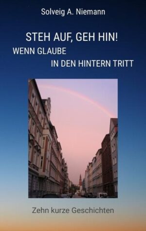 Gefühlter Glaube, Kirche und Gott sind die wiederkehrenden Elemente in Alltagssituationen und in emotionalen Extremsituationen, von denen Solveig A. Niemann in zehn kurzen Geschichten erzählt. Denn Glaube, Kirche und Gott melden sich, wenn man darauf achtet - auch wenn man nicht darauf achtet. Mal freundlich und sanft, mal mit einem kräftigen Tritt in den Hintern. In zehn kurzweiligen, zuweilen heiteren Geschichten nimmt die Autorin die Lesenden mit in eine Achterbahn von Bangen und Hoffen, Fluchen und Jubeln.