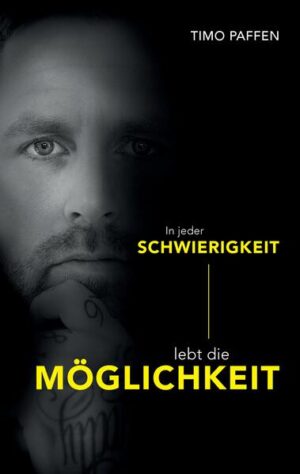 In seinem biografischen Buch „In jeder Schwierig- keit lebt die Möglichkeit“ erzählt Timo Paffen, wie er sich mit 19 Jahren ohne jegliche Ausbildung als Unternehmer in die Security-Branche begab und welche Erfahrungen er in dieser Zeit gesammelt hat. Er beschreibt eindrucksvoll die schattigen Seiten der Branche, in der sich dubiose Geschäftspraktiken, Kontakte zu kriminellen Strukturen und Sicherheits- risiken hinter finanziellen Anreizen verbergen. Seine Geschichte ist ein ungeschminkter Blick auf die Security-Branche und wird dem Leser Einblicke in das Leben derjenigen geben, die versuchen, an der Grenze zwischen Recht und Unrecht zu überleben.