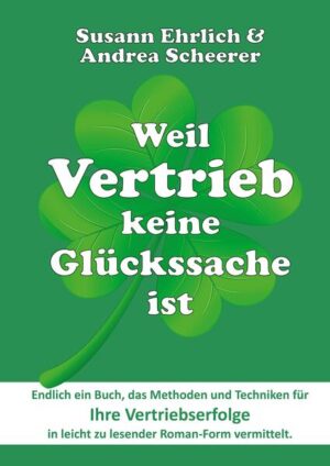 Verkaufen kann doch jeder! - Dieses Sachbuch, verpackt in einen Roman, zeigt auf, mit welchen Widrigkeiten und inneren Hürden jeder Verkäufer im Alltag zu kämpfen hat. Das Buch hilft jedem Verkäufer - unabhängig von der Dauer seiner Vertriebstätigkeit - bei der Selbstreflexion, liefert Methoden und Modelle zur persönlichen Entwicklung und schafft es durch seine Leichtigkeit, die Lust auf Kundengespräche zu wecken. Führungskräfte erkennen darin die Wichtigkeit der Befähigung ihrer Mitarbeiter und finden anhand der Checklisten einen Fahrplan für ihre Vorgehensweise. Verkäufer finden darin die Motivation, ihre Gespräche mit Kunden modern und erfolgreich zu gestalten. - Weil Verkaufen eben keine Glücksache ist! Das Buch ist leicht zu lesen, gut nachvollziehbar und lässt sich mit den beigefügten Checklisten problemlos auf alle Produkte und Lösungen adaptieren. Durch viele Dialoge und konkrete Leitfäden und Tipps können die Leser und Leserinnen- und Außendienst sowie für Führungskräfte im Vertrieb, die ihre Mitarbeiter umfassend durch Befähigung und Coaching unterstützen wollen.