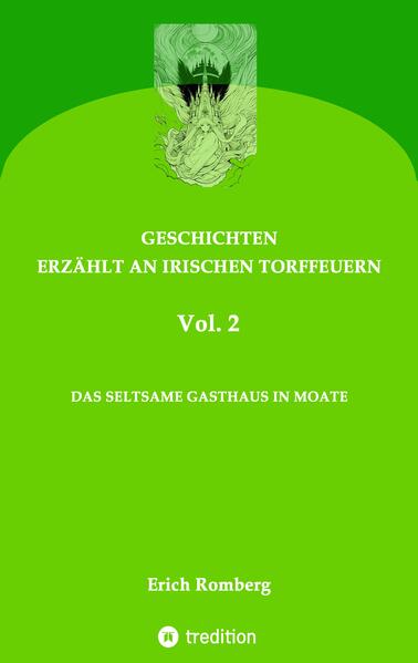 Der Autor hat in den 90er Jahren des letzten Jahrtausends etwa 10 Jahre in Irland gelebt. In dieser Zeit wurden auch die Erzählungen dieses zweiten Bandes der Erzählreihe niedergeschrieben. Es geht um das traditionelle Geschichtenerzählen der alten Zeit in Irland. Die Idee dazu kam bei einem Geschichtenerzähler Festival in dem westirischen Städtchen Kiltimagh, dem er hier zum ersten Mal beiwohnte. Seine Anregungen holte er sich aber aus den Erzählungen der Menschen an den knisternden Torffeuern, die zu den Geschichten eine mystische Atmosphäre zauberten. In diesem 2. Band der Reihe werden sieben Geschichten erzählt. Es geht um Träume, Generationenverflechtungen, Liebe und Verrat, religiösen Eifer, Sucht und Selbsttäuschung, Eitelkeit und Machtgier und last but not least um Humor. Vor allem aber geht es wieder einmal um das Geschichtenerzählen an sich. Mehr noch als im ersten Band werden hier auch lyrische Elemente eingebaut. In der ersten Geschichte findet sich der Erzähler in einer Todeszelle wieder. Er soll ein Elternmörder sein. Seine Tin-Whistle begleitet ihn in den Tod. … In der Titelgeschichte nimmt der Erzähler in Kinnegad zu später Stunde in der Dunkelheit und bei stürmischem Wetter eine betagte Anhalterin mit nach Moate und wird durch sie in einen Strudel unheimlicher Geschichten hineingezogen, die bis ins 16. Jahrhundert zurückreichen. Ist er etwa in die Nacht des ewigen Blutgerichts geraten, einem Fluch aus der Vergangenheit? In dieser Nacht holt sich der Teufel alle 70 Jahre einen Reisenden durch die Hand einer alten Frau, die unterwegs dazu steigt. … Nach der Titelgeschichte lässt der Autor einen Geschichtenerzähler aus Donegal zu Worte kommen. Dieser erzählt vier Geschichten: Wie wird man ein Traumdesigner? Die erste Geschichte gibt Auskunft darüber. Der Autor hat dabei ein wenig von Novalis geklaut. In der zweiten Geschichte berichtet er von einem Mann, dem die Nichtigkeit seiner Eitelkeit einen Augenblick lang bewusst geworden sein müsste. Die dritte Geschichte erzählt von einem Herrscher, dem seine Machtgier und Eitelkeit zum Verhängnis wird. In seiner letzten Geschichte, einem „Märchen“ geht es um Sucht, Betrug und Selbsttäuschung. … Die letzte Geschichte erzählt glossenhaft über das Beziehungsgeflecht eines ungleichen Paares, das in einem Serienmord endet. Sie ist garantiert ohne tieferen Sinn. Wie sagte Albert Einstein doch so treffend: Selbst das Sinnlose hat noch seinen losen Sinn.