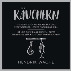 Räuchern- mit 150 Rezepten! Tolle Farbfotos- Hohe Papierqualität ------------------------------------------------------------------------------------- Räuchern wurde in den früheren Jahren genutzt, um Lebensmittel länger haltbar zu machen. Es ging überwiegend darum Fisch und Fleisch zu konservieren. Heute kann man geräucherte Lebensmittel natürlich auch kaufen. Es besteht aber auch die Möglichkeit diese, mit viel Spaß und Freude,  selber herzustellen. Geschmackliche Unterschiede lassen so manches Feinschmecker Herz höher schlagen. Auch Vegetarier können dem Räuchern sein Gutes abgewinnen, denn Gemüse, Obst und Käse sind ebenfalls ein beliebtes Räuchergut. In der heutigen Zeit ist das private Räuchern mehr Hobby als Notwendigkeit. Es bringt jedoch einige Vorteile mit sich. Von der Lebensmittelauswahl, über Kalt- oder Heißräucher Varianten, den Gewürzen bis hin zur Holzsorte der Räucherspäne, sie bestimmen selbst was und wie sie räuchern möchten. Dieses Buch stellt ihnen die nötigen Hilfsmittel, Werkzeuge und Zubehör vor um sich an dem Projekt „Lebensmittel selbst räuchern“ voller Freude zu versuchen. Egal ob Fleisch, Fisch oder Geflügel, Gemüse, Obst oder Käse, in den 150 vorgestellten Rezepten, findet jeder das was er sucht. Diese sind gerade für Anfänger gut geeignet, da es sich um leichte Rezepte handelt. Um einen detaillierten Kalorienüberblick zu bekommen, sind die jeweiligen Nährwerte angegeben. Ebenso wird aufgezeigt wie lange der einzelne Räuchervorgang dauert, damit die Zeit optimal eingeteilt werden kann. Wichtig ist, Spaß am räuchern zu haben aber auch die entsprechende Geduld dafür ist eine wichtige Komponente. Für Einsteiger ist dieses Buch bestens geeignet, es umfasst im wesentlichen folgende Punkte: ✓ Historie und Grundlagen des Räucherns ✓ Aufzählung der Hilfsmittel, Werkzeuge und Zubehör (vom Räucherofen über das Thermometer bis zum Pökelsalz und den Räucherspänen)           ✓ Beschreibung der unterschiedlichen Arbeitsweisen (Kalt- und Heißräuchern, Räucher- und Ruhvorgänge) ✓ 150 einfache und leckere Rezepte (basierend auf Fleisch, Fisch und Geflügel sowie Gemüse, Obst und Käse als Räuchergut) ✓ Nährwertangaben pro Rezept ✓ und vieles mehr … Für wen ist dieses Buch geeignet: ✓ Sie möchten unabhängig von vorgefertigter Räucherware sein? ✓ Sie haben Lust ein neues, spannendes Hobby zu entdecken? ✓ Sie erwarten eine Vielfalt unterschiedlicher Rezepte, die nicht nur auf Fleisch und Fisch basieren, sondern auch auf Geflügel, Gemüse, Obst und Käse? Dann wünschen wir ihnen mit diesem Buch viel Freude und einen guten Appetit.