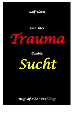 Olaf wird in eine Familie hineingeboren, in der Alkohol die Hauptrolle spielt. Eltern, Geschwister, Verwandte - überall Alkoholprobleme. Alles wiederholt sich in der Familien- und Verwandtschaftsstruktur: uneheliche Kinder, Alkoholsucht, Ehescheidungen, Suizide Erst wenn sich jemand mit fachlicher Hilfe genau diese Probleme anschaut und aufarbeitet, anstatt sie zu verdrängen und zu negieren, dann gibt es Veränderungen. Olaf erfährt, dass seine Depression, Versagensangst und sein Kontrollzwang mit den traumatischen Erlebnissen seiner Eltern zusammenhängen und in die nächsten Generationen vererbt worden sind.