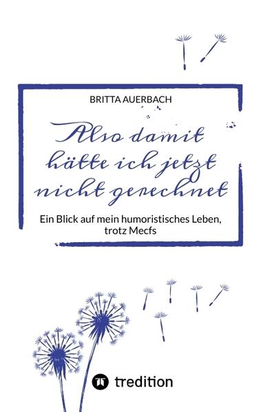 Britta arbeitet, mit Herzblut und Respekt, liebevoll mit Menschen, die an Demenz erkrankt sind. Mit ihren 56 Jahren, hat sie schon manche Schlacht geschlagen. So war es ein Kampf mit den Lehrern die, hauptsächlich bei ihrem Sohn, der das Asperger Syndrom hat, nicht adäquat handeln konnten. Behörden- die Hilfsbedürftige im Regen stehen ließen. Dem Ehemann und seiner Familie, mit dem sie, fast 25 Jahre, verheiratet war. Dann erhält sie die Diagnose Mecfs. Ein Kampf mit teilweise ignoranten Ärzten, Gutachtern , Renten- und Krankenkasse, beginnt. Doch sie wäre nicht Britta, wenn sie nicht, auch noch so schwere Herausforderungen mit Humor und Ironie nehmen würde. Für mehr, fehlt ihr leider die Kraft. Der Kopfnebel und das Denken fällt ihr manchmal sehr schwer. Besonders in der Reha stößt, nicht nur sie, an ihre Grenzen. Doch das Tier, Namens „ Püppie“, welches ihr dort verordnet wird, hilft Britta dabei alles zu verarbeiten. Ein Buch das, durch die große Aufteilung, gut zu lesen ist und Euch garantiert, mehr als einmal, zum lachen bringt. Wie ich finde, ist lachen die beste Medizin. Kopf hoch, auch wenn der Hals schmutzig ist. Begleiten Sie Britta mit in die Reha, wo sie sicherlich einen bleibenden Eindruck hinterlassen hat. Aber das ist sie schließlich schon gewohnt. Sie glauben die Geschichte ist frei erfunden? Falsch, sie hat sich genau so, zugetragen.