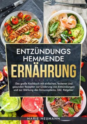 Leidest Du unter chronischen Schmerzen oder Entzündungen? Bist Du auf der Suche nach einer Ernährungsweise, die Deine Beschwerden lindert? Möchtest Du endlich ein Kochbuch finden, das genau auf Deine Bedürfnisse zugeschnitten ist? Dann ist dieses Kochbuch zur entzündungshemmenden Ernährung die perfekte Wahl für Dich! Es liefert Dir eine Fülle von köstlichen Rezepten, die Deinem Körper helfen, Entzündungen zu reduzieren und sich besser zu fühlen. Die Vorteile der entzündungshemmenden Ernährung sind zahlreich: - Schmerzlinderung: Durch die gezielte Auswahl entzündungshemmender Lebensmittel kann Dein Körper Schmerzen und Beschwerden besser bewältigen. - Stärkung des Immunsystems: Eine entzündungshemmende Ernährungsweise unterstützt Dein Immunsystem und hilft, Krankheiten effektiver abzuwehren. - Verbesserte Verdauung: Die Rezepte in diesem Buch fördern eine gesunde Verdauung und beugen Verdauungsproblemen vor. - Erhöhte Energie: Fühle Dich energiegeladener und leistungsfähiger, indem Du Deinen Körper mit nährstoffreichen, entzündungshemmenden Lebensmitteln versorgst. In diesem Kochbuch findest Du eine Vielzahl von Rezepten aus verschiedenen Kategorien, die speziell auf die entzündungshemmende Ernährung abgestimmt sind. Von Suppen und Salaten über Hauptgerichte bis hin zu Desserts und Getränken ist für jeden Geschmack etwas dabei. Hier sind weitere Gründe, warum dieses Kochbuch in deiner Küche nicht fehlen darf! - Abwechslungsreiche Rezepte: Entdecke leckere und nahrhafte Rezepte für Smoothies, Aufstriche, Snacks, Frühstücksideen und Beilagen. - Einfache Zubereitung: Die Rezepte sind leicht verständlich geschrieben und einfach nachzukochen, sodass auch Anfänger erfolgreich in die entzündungshemmende Ernährung einsteigen können. - Praktische Einteilung: Die Rezepte sind übersichtlich in verschiedene Kategorien unterteilt, sodass Du schnell und einfach das passende Gericht für jede Mahlzeit findest. - Zusätzlicher Ratgeber: Erfahre alles Wichtige zur entzündungshemmenden Ernährung. Also, worauf wartest du noch? Hol dir jetzt dieses Kochbuch und starte deine Reise zu einer gesünderen, schmerzfreieren und glücklicheren Lebensweise!