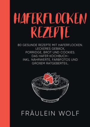 HAFERFLOCKEN REZEPTE 80 Rezepte Worauf kannst Du Dich freuen? - Eine genaue Anleitung - Jede Menge Tipps und Tricks - Die besten und beliebtesten Rezepte - VIELFALT & KREATIVITÄT für Jedermann - Gesund und abwechslungsreich Für wen ist dieses Buch geeignet? - Hobbyköche, die nach neuen Ideen suchen - Liebhaber der gesunden Küche - Fortgeschrittene, die sich auf eine große Abwechslung freuen - Genießer und Fans der leichten Küche - Auch für Anfänger bestens geeignet Ob Porridge, Flocken, Kekse oder Müsli. Haferflocken sind ein Allround Genie für eine gesunde und abwechslungsreiche Ernährung. Die Zubereitung ist sehr einfach und universell. Nährstoffe, Vitamine und Geschmack bleiben stets erhalten. Vor allem Veganer und Vegetarier kommen auf Ihre Kosten. 80 Rezepte für jeden Geschmack. Mit anderen Obst- sowie Gemüsesorten lässt sich für jeden Geschmack etwas finden. Vielfältig und gesund- Hafer kann einfach alles! Wir haben Haferflocken Rezepte für jede Gelegenheit und für jede Jahreszeit zusammengestellt. 80 Rezepte für jeden Geschmack. Was erwartet Dich? Ein Auszug... - gesunde Frühstücksideen - Porridge Rezepte - Overnight Oats - Brot & Brötchen - Für jeden Geschmack und jede Gelegenheit - Extra Kapitel mit Gebäck und Keksen.....und vieles mehr DANN STARTE JETZT! Wenn Du wieder Abwechslung in der Küche willst, dann bestelle heute noch dein Ebook oder Taschenbuch.