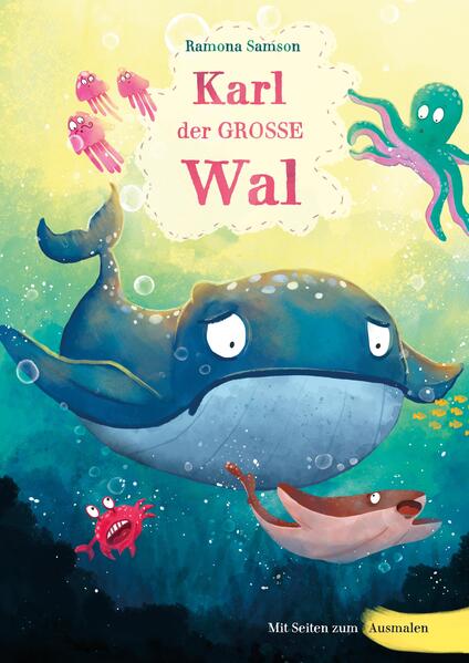 Erlebt ein spannendes Abenteuer in den Tiefen des Meeres mit Karl dem großen Wal. Karl saust immer wild durchs Wasser und wundert sich, warum niemand mit ihm spielen will. Das macht ihn sehr traurig. Doch zum Glück hat sein Freund Jochen eine tolle Idee. Ob sie wohl zusammen mit der kleinen Meereshexe Liliana eine Lösung finden können? Tauche ein in die aufregende Geschichte. Für die Malbegeisterten gibt es am Ende auch noch einige Ausmalbilder, um Karl's Geschichte weiterzuführen.