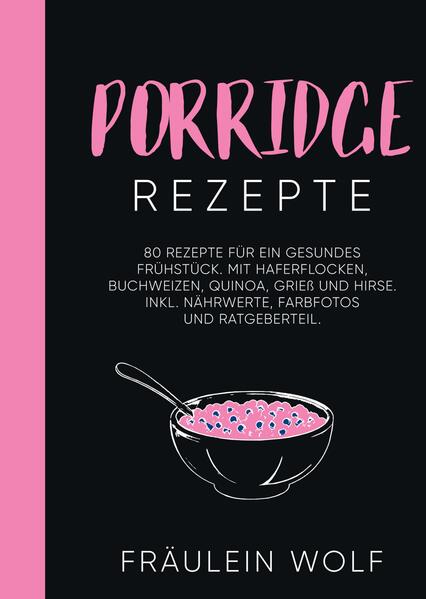 PORRIDGE REZEPTE- 80 Rezepte. Worauf kannst Du Dich freuen? -Eine genaue Anleitung -Jede Menge Tipps und Tricks -Die besten und beliebtesten Rezepte -VIELFALT & KREATIVITÄT für Jedermann -Gesund und abwechslungsreich.. Für wen ist dieses Buch geeignet? -Hobbyköche, die nach neuen Ideen suchen -Liebhaber der gesunden Küche -Fortgeschrittene, die sich auf eine große Abwechslung freuen -Genießer und Fans der leichten Küche.. Auch für Anfänger bestens geeignet. Ob Haferflocken, Hirse, Quinoa, Griessbrei oder Buchweizen. Für eine gesunde und abwechslungsreiche Ernährung. Die Zubereitung ist sehr einfach und universell. Nährstoffe, Vitamine und Geschmack bleiben stets erhalten. Vor allem Veganer und Vegetarier kommen auf Ihre Kosten. 80 Rezepte für jeden Geschmack. Mit anderen Obst- sowie Gemüsesorten lässt sich für jeden Geschmack etwas finden. Vielfältig und gesund- Hafer & Co. kann einfach alles! Wir haben die perfekten Rezepte für jede Gelegenheit und für jede Jahreszeit zusammengestellt. Also: Schnappe dir diese Rezeptsammlung, los gehts! 80 Rezepte für jeden Geschmack. Was erwartet Dich? Ein Auszug... -Porridge aus Haferflocken -Porridge aus Quinoa -Porridge aus Hirse -Porridge aus Buchweizen Für jeden Geschmack und jede Gelegenheit Viele gesunde und außergewöhnliche Frühstücksideen für die ganze Familie.....und vieles mehr