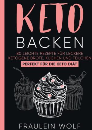 Ketogen Backen- 80 ketogene Rezepte für die optimale Fettverbrennung! Auch bei einer ketogenen Lebensweise muss niemand auf sein geliebtes Brot oder leckeren Kuchen verzichten! Die ketogene Diät reduziert sehr stark die Kohlenhydrate, setzt auf eine mäßige Proteinzufuhr und fördert durch etwas mehr Fett die Ketose. Diese wiederum ist nicht nur gesund, sie hilft auch beim Abnehmen. Wer ketogen backen möchte, muss dabei viele Kohlenhydrate vermeiden und diese eher durch Proteine und Fette ersetzen. Das ist gar nicht so einfach, doch es funktioniert - mit einer großen Auswahl an geeigneten Lebensmitteln, wie wir in diesem Buch zeigen werden. Was erwartet Sie: -Was ist Ketogen? -Ist diese Ernährungsweise für mich geeignet? -Vor- und Nachteile -80 Rezepte bestehend aus gesunden, ketogenen Gerichten... Darauf können Sie sich freuen: -verschiedene Brotrezepte -leckere Brötchen -Keto Teilchen -Vorschläge für Kuchen -Muffins -Torten... Nicht ohne Grund eine beliebte Abnehmmethode!!!