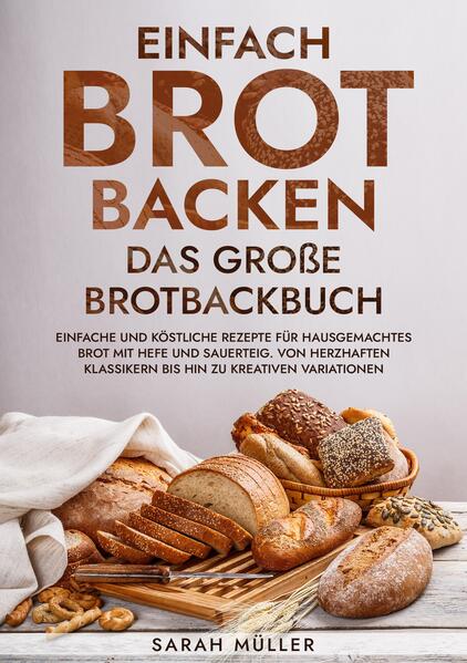 Du liebst den unwiderstehlichen Duft von frisch gebackenem Brot und möchtest selbst zum Meisterbäcker werden? Du hast dich vielleicht schon gefragt, wie du das perfekte Brot zu Hause zaubern kannst, das außen knusprig und innen herrlich weich ist? Oder vielleicht bist du es leid, immer wieder teures und geschmackloses Brot im Supermarkt zu kaufen? Dann ist dieses Brotbackbuch die perfekte Wahl für dich! Mit meinem umfassenden Kochbuch zum Brotbacken wirst du in die Welt des Backens eintauchen und in kürzester Zeit wunderbare Brote selbst herstellen können. Lass mich dir zeigen, wie einfach das Backen von Brot sein kann. Warum solltest du dein eigenes Brot backen? Hier sind einige Gründe: - Gesundheitliche Vorteile: Du bestimmst die Qualität der Zutaten und kannst somit auf Zusatzstoffe und Konservierungsmittel verzichten. Außerdem kannst du Vollkornmehl und gesunde Körner verwenden, um deinen Brotlaib einen nährstoffreichen Kick zu verleihen. - Kosteneinsparungen: Im Vergleich zu teuren Bäckerei- oder Supermarktbroten sparst du auf lange Sicht bares Geld, indem du dein eigenes Brot herstellst. - Für jede Ernährungsform das Richtige: Egal ob du dich für eine kohlenhydratarme Ernährung entschieden hast, eine Glutenunverträglichkeit hast oder eine rein pflanzliche Ernährung bevorzugst, dieses Kochbuch bietet dir eine Fülle an Rezepten, die perfekt zu deinen Bedürfnissen passen. - Frische garantiert: Mit meinem Kochbuch kannst du sicherstellen, dass du immer frisches Brot zur Hand hast. Backe dein Brot wann immer du möchtest und genieße den unwiderstehlichen Geschmack von frisch gebackenen Brotscheiben. Tauche ein in die Welt des Brotbackens und entdecke die aromatische Vielfalt von klassischen Weizenbroten, Brot mit Sauerteig, herzhaftem Brot, Brot mit Früchten und exotischen Brotvariationen. Zudem bietet das Buch eine Auswahl an glutenfreien, veganen und Low-Carb Brotrezepten. Hier sind weitere Gründe, warum dieses Kochbuch ein absolutes Muss ist: - Du findest in meinem Kochbuch eine Vielzahl inspirierender Rezepte für jede Gelegenheit, die deine kulinarische Kreativität entfachen werden. - Mit meinen detaillierten Schritt-für-Schritt-Anleitungen helfe ich dir als Anfänger problemlos köstliches Brot zu backen und deine Backkünste weiterzuentwickeln. - Als zusätzliches Highlight enthält mein Buch einen kurzen Ratgeber, der dir einen schnellen Einstieg ins Brotbacken ermöglicht. Hier gebe ich dir hilfreiche Tipps und Tricks, damit du sofort loslegen kannst. Also, worauf wartest du noch? Erfülle dir den Traum vom selbstgebackenen Brot und entdecke die endlosen Möglichkeiten, die dir dieses Buch bietet.