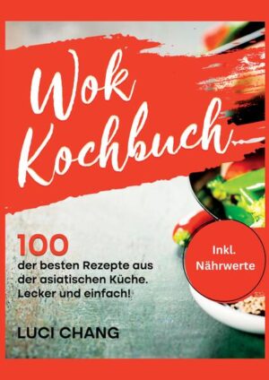 WOK KOCHBUCH 100 tolle Rezepte für das Multitalent. Worauf können Sie sich freuen? -Eine genaue Anleitung -Jede Menge Tipps und Tricks für Zuhause -Die besten und beliebtesten Rezepte für Zuhause -Asiatisch kochen für Jedermann -Gesund und abwechslungsreich Für wen ist dieses Buch geeignet? -Hobbyköche, die nach neuen Ideen suchen -Liebhaber der asiatischen Küche -Fortgeschrittene, die sich auf eine exotische Abwechslung freuen -Reis und Gemüse- Fans -Auch für Kochanfänger geeignet... Ob Dämpfen, Braten oder Schmoren. Der Wok ist ein Allround Genie für eine gesunde und abwechslungsreiche Ernährung. Die Zubereitung im Wok ist sehr einfach und universell. Dank hoher Temperaturen und kurzer Kochzeiten bleiben Nährstoffe, Vitamine und Geschmack erhalten. Somit erhalten Sie leckere Gerichte mit knackig frischem Gemüse, tollen Gewürzen und saftigem Fleisch. Aber auch Veganer und Vegetarier kommen auf Ihre Kosten. 100 Rezepte für jeden Geschmack. Was erwartet Sie? Ein Auszug... -Hähnchen Curry -Bami Goreng -Nasi Goreng -Woknudeln -Hähnchen süß sauer -Paprika - Kokos - Curry mit Putenfleisch und Reis.....und vieles mehr