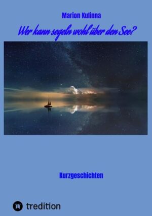 In meinem Buch "Wer kann segeln wohl über den See" geht es um kleine Geschichten, Anekdoten und Erlebnisse, die zum Teil selbst erlebt, zum Teil frei erfunden, zum Teil utopisch sind. Sie sind entstanden aus einer Idee heraus und machten sich dann selbständig. Und ich konnte nichts dagegen tun.