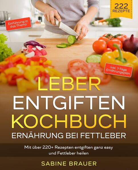 Fettleber Kochbuch - Mit 220+ Rezepten entgiften ganz easy und Fettleber heilen. + inkl. 7 Tage Ernährungsplan Die richtige Ernährung bei Fettleber und Ihre Leber heilen? Abgesehen von dem spezifischen Nutzen für die Gesundheit Ihrer Leber ist es sinnvoll die Nahrung, die Sie zu sich nehmen, als Treibstoff für die komplexe Maschine, die Ihr Körper ist, zu betrachten. Je besser die Qualität des Treibstoffs ist und je effizienter er seine Aufgabe erfüllt, desto besser funktioniert die Maschine. Dies gilt für jedes System in Ihrem Körper, aber weil es an der Verdauung oder Verarbeitung dieses "Treibstoffs" beteiligt ist, gilt dies umso mehr für Ihre Leber. Ernährungsgrundlagen Die meisten Menschen machen sich nicht allzu viele Gedanken darüber, was sie essen. Diejenigen, die es tun, werden oft von Modeerscheinungen und Trends vereinnahmt, die nicht unbedingt etwas mit den Grundlagen der Ernährung zu tun haben, so dass Sie anfangen können, die Wissenschaft der Nahrung zu verstehen und was sie für und mit Ihrem Körper tut. Hier ist, was Sie in groben Zügen wissen müssen. Makronährstoffe sind die Nährstoffe, die Sie jeden Tag in größeren Mengen benötigen. Das Leber entgiften Buch - Heile deine Leber! Die Leber das Organ, das dafür verantwortlich ist, Giftstoffe zu filtern, sie zu neutralisieren und sie aus dem Körper zu entfernen. Ihre Leber verarbeitet Chemikalien, von Alkohol und Drogen bis hin zu überschüssigen biologischen Chemikalien, aus Ihrem Blut, macht sie unschädlich und schickt sie auf ihren Weg. Dies mag zwar nicht so aufregend klingen wie die Regeneration oder Herstellung von Proteinen, aber wenn sich diese Chemikalien in Ihrem Körper ansammeln dürften, würden sie schnell extrem gefährlich werden. Schließlich würde die Anhäufung sogar tödlich sein. Vegetarisch? Kein Problem! Mit leckeren Anregungen gegen Fettleber! Ernährung bei Fettleber geht auch lecker! Einige der Gerichte enthalten Fleisch. Sie können aber auch als vegetarische Variante zubereitet werden. Lassen Sie einfach das Fleisch weg oder ersetzen Sie es durch eine Extraportion Ihres Lieblingsgemüses oder Fleischersatzes. Beliebte Ersatzoptionen sind Tofu, Tempeh, Jackfruit, Pilze, Linsen, Bohnen und Hülsenfrüchte. Einige Rezepte enthalten auch Honig, um ein Gericht zu süßen. Bitte verwenden Sie diesen in Maßen. Honig wird mit einer verbesserten Herzgesundheit, dem Antioxidantienstatus des Blutes und der Wundheilung in Verbindung gebracht. Dennoch enthält er viel Zucker und Kalorien. Wenn Sie zu viel davon konsumieren, hat das negative Auswirkungen.