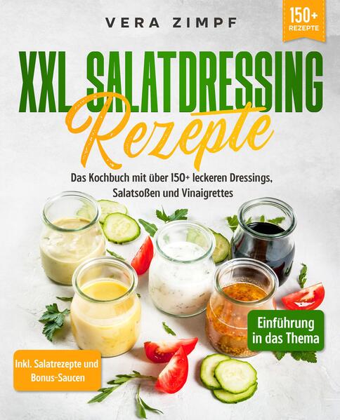 Dieses Salatdressing-Kochbuch ist voll von köstlichen, leicht zuzubereitenden Rezepten! Mit über 150+ Rezepten zur Auswahl, finden Sie in diesem Kochbuch bestimmt das, wonach Sie suchen... Was macht ein hausgemachtes Dressing gesund? Wenn ein Dressing hausgemacht ist, ist es in den meisten Fällen auch gesund. Es enthält keine Konservierungs- und Zusatzstoffe, die in gekauften Dressings enthalten sind. Ein Dressing muss die folgenden Richtlinien erfüllen, um als gesund zu gelten: Enthält keine verarbeiteten Zutaten oder Zusatzstoffe - kein Sojalecithin, Maissirup mit hohem Fructosegehalt, Zucker und andere verarbeitete Zusatzstoffe, die gekaufte Dressings jahrelang haltbar machen. Außerdem enthält es keine verarbeiteten Öle wie Raps- oder Pflanzenöl. Diese Öle wurden raffiniert, wodurch ihnen ein Teil ihres Nährwerts genommen wurde. Wenig oder kein Zucker - Übermäßiger Zuckerkonsum wird mit Diabetes, Fettleibigkeit und Herzkrankheiten in Verbindung gebracht. Wenn ein Dressing einen Hauch von Süße braucht, werden natürliche Zuckerarten wie Honig oder Ahornsirup in geringen Mengen verwendet. Enthält echte Lebensmittel - Im Allgemeinen bestehen gesunde Dressings aus echten Lebensmitteln, die nur wenige oder weniger Zutaten enthalten. Mischtechniken… Technik Nr. 1: Schütteln Geben Sie alle Zutaten in ein Glas oder einen Salatdressing-Shaker wie diesen. Schütteln Sie sie 20-30 Sekunden lang, bis sie sich vermischt haben. Vorteile: Leichte Reinigung