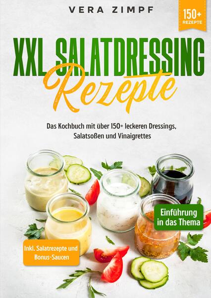 Dieses Salatdressing-Kochbuch ist voll von köstlichen, leicht zuzubereitenden Rezepten! Mit über 150+ Rezepten zur Auswahl, finden Sie in diesem Kochbuch bestimmt das, wonach Sie suchen... Was macht ein hausgemachtes Dressing gesund? Wenn ein Dressing hausgemacht ist, ist es in den meisten Fällen auch gesund. Es enthält keine Konservierungs- und Zusatzstoffe, die in gekauften Dressings enthalten sind. Ein Dressing muss die folgenden Richtlinien erfüllen, um als gesund zu gelten: Enthält keine verarbeiteten Zutaten oder Zusatzstoffe - kein Sojalecithin, Maissirup mit hohem Fructosegehalt, Zucker und andere verarbeitete Zusatzstoffe, die gekaufte Dressings jahrelang haltbar machen. Außerdem enthält es keine verarbeiteten Öle wie Raps- oder Pflanzenöl. Diese Öle wurden raffiniert, wodurch ihnen ein Teil ihres Nährwerts genommen wurde. Wenig oder kein Zucker - Übermäßiger Zuckerkonsum wird mit Diabetes, Fettleibigkeit und Herzkrankheiten in Verbindung gebracht. Wenn ein Dressing einen Hauch von Süße braucht, werden natürliche Zuckerarten wie Honig oder Ahornsirup in geringen Mengen verwendet. Enthält echte Lebensmittel - Im Allgemeinen bestehen gesunde Dressings aus echten Lebensmitteln, die nur wenige oder weniger Zutaten enthalten. Mischtechniken… Technik Nr. 1: Schütteln Geben Sie alle Zutaten in ein Glas oder einen Salatdressing-Shaker wie diesen. Schütteln Sie sie 20-30 Sekunden lang, bis sie sich vermischt haben. Vorteile: Leichte Reinigung