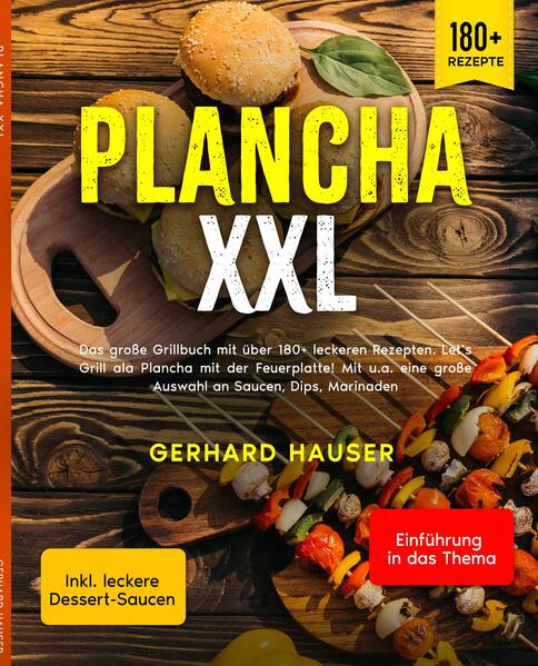 Dieses Plancha-Kochbuch ist voll von köstlichen, leicht zuzubereitenden Rezepten! Mit über 180+ Rezepten zur Auswahl, finden Sie in diesem Kochbuch bestimmt das, wonach Sie suchen... Die Spanier nennen es Plancha… Argentinier nennen es Chapa. Ich nenne es eine der besten Möglichkeiten, die sengenden Fähigkeiten einer Gusseisenbratpfanne mit dem intensiven Hitze- und Rauchgeschmack Ihres Grills zu verbinden. Eine Plancha ist eine Art Bratpfanne - eine dicke, flache Platte aus Gusseisen, die Sie auf Ihren Grill legen, um kleine oder delikate Lebensmittel wie Spargelstangen, Lorbeerkammuscheln, Garnelen, zerbrechliche Fischfilets, Hühnerleber und sogar gewürfeltes Geflügel braten zu können. Sie können mit einer Plancha auf deinem Herd kochen aber der das Kochen wird viel interessanter, wenn Sie dies auf Ihrem Grill tun. Werfen Sie einfach eine Handvoll Hartholzspäne auf die Kohlen Ihres Grills, während Sie kochen. Das Kochen auf einer Plancha brät das Fleisch oder den Fisch besser an als jede andere Kochfläche. Es erzeugt ein gebräuntes, leicht knuspriges Äußeres, während die Säfte im inneren bleiben. Gleichzeitig hinterlässt es das Innere des Fleisches oder Fisches zart und saftig. Kochen a la Plancha ist eine neue Art der Zubereitung. Die gewürzte Oberfläche und die hohe Hitze sorgen dafür, dass die Aromen der Lebensmittel gut durchkommen. Aus diesem Grund sollten Sie am besten die frischesten Zutaten auswählen. Es ist auch eine sehr fettarme und gesunde Art zu kochen. Sie brauchen keine zusätzlichen Fette, um den Garprozess zu unterstützen, da die intensive Hitze die ganze Arbeit erledigt. Während eine traditionelle Bratpfanne bei ca. 180°C brät, erreicht eine Plancha 230°C oder höher. Dies reduziert die benötigte Garzeit. Eine Plancha ist auch viel einfacher zu reinigen als ein Grill oder sogar Töpfe und Pfannen. Beste Gerichte zum Kochen a la Plancha A la Plancha wird oft zum Kochen von Meeresfrüchten verwendet. Dies ist die ideale Methode, da Meeresfrüchte häufig am besten für schnelles Garen bei hoher Hitze geeignet sind. In Spanien gibt es häufig Planchas, die direkt neben den Docks aufgestellt sind und den täglichen Fang sofort zubereiten können. (mehr Informationen finden Sie im Buch)