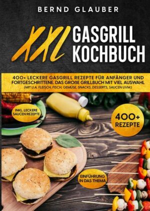 Dieses XXL Gasgrill-Kochbuch ist voll von köstlichen, leicht zuzubereitenden Rezepten! Mit über 60+ Rezepten zur Auswahl, finden Sie in diesem Kochbuch bestimmt das, wonach Sie suchen... Die ersten Schritte sind einfach, solange Sie drei Dinge bei sich haben Den Grill, das Gas und das Essen. Wenn Sie diese drei Dinge haben, können Sie offiziell mit dem Grillen beginnen. Zuerst müssen Sie das Gas an den Grill anschließen. Die meisten Gasgrills werden mit einem Schlauch geliefert, der an den Gastank angeschlossen wird. Der Tank muss geöffnet werden, damit das Gas fließen kann. Einige Grills haben auch ein Gasventil. Stellen Sie also sicher, dass alles geöffnet ist, bevor Sie versuchen, den Grill anzuzünden. Das Anzünden des Grills ist einfach, aber seien Sie sich bewusst, dass Sie mit einem leicht entzündlichen Gas arbeiten. Wenn Sie vor oder nach dem Anzünden Gas riechen, schalten Sie alles aus und überprüfen Sie die Anschlüsse. Ein Gasleck ist ein ernsthaftes Problem, das Sie aber wahrscheinlich nicht haben werden, wenn Sie alles richtig anschließen. Bei einem Gasgrill müssen Sie sich nicht um das Aufwärmen der Kohlen oder das Halten einer gleichmäßigen Temperatur kümmern. Hier einige Tipps… 1. Den Grill nicht vorheizen Nur weil es sich um einen Gasgrill handelt, können Sie den Vorheizschritt nicht überspringen. Es ist verlockend, gleich mit dem Grillen zu beginnen, aber auch wenn Sie gerade mit einem Tastendruck die Hitze eingeschaltet haben, müssen Sie ein wenig warten, bis die Wärme auf die Roste übertragen wird, bevor Sie Ihr Fleisch darauf legen. Dies führt nicht nur zu feinen Grillspuren, sondern verhindert auch, dass die Speisen am Rost haften bleiben. 2. Säubern Sie Ihren Grill Versuchen Sie im Idealfall, den Grill zu reinigen, nachdem er abgekühlt ist, aber noch warm genug ist, damit die Essensreste nicht auf den Rost gehärtet sind. Wenn Sie andernfalls häufig grillen, reinigen Sie den Grill beim nächsten Anzünden, sobald er vorgeheizt ist (bevor Sie mit dem Grillen beginnen). Verwenden Sie in jedem Fall einfach eine Grillbürste, um anhaftende Lebensmittel abzukratzen und zu entfernen. (mehr Informationen finden Sie im Buch)