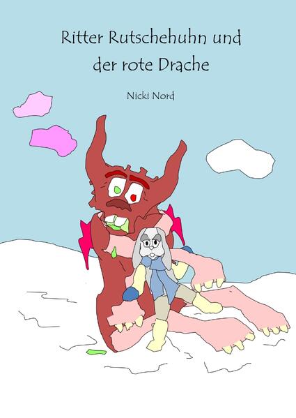 Um Hasi aus den Klauen des bösen, roten Drachen zu befreien, macht sich Ritter Rutschehuhn auf den Weg zum Turm vor der eisigen Wand. Dafür durchfährt er mit seinem Schlitten die grünen Hügel der bunten Unken, die Allee der Eisblumensäulen und schließlich den lachenden Wald, bis er die Ufer des Gletschermeeres erreicht. Auf einer Eisscholle überquert er die aufgewühlte See und stellt sich dem roten Drachen entgegen. Ein Kampf entbricht. Doch als Ritter Rutschehuhn dem Ungetüm den "Pfui Spucke"- Zaubertrank einflößt, kehrt sich die Lage zu seinen Gunsten. Es gelingt ihm Hasi zu retten und wohlbehalten in heimatliche Gefilde zurückzubringen. Und die Pointe von der Geschicht: Grummel ist niemals nicht ein Bösewicht!