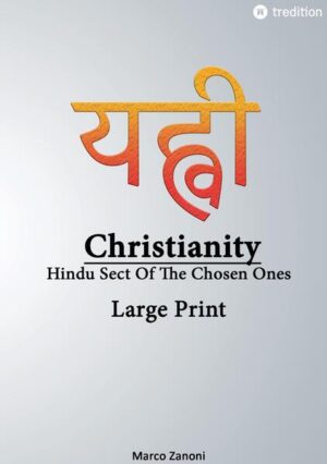 Jesus Christ in truth a Hindu deity from the Vedas?Transfiguration of history, you say! Fact, I say! You already hold the proof in your hands with this book. In this book, you will find 41 verses from the oldest spiritual writing-the Indian Rigveda-in a newly translated and commented version. Contained in all these verses unnoticed for millennia-the holy name of God from the Bible. יהוה What Christ and Krishna have in common and what makes them different, you will also learn in this compact compendium in a comparison of the Bhagavad Gita-the so-called Hindu Bible-and the teachings of Jesus from the New Testament. The British Prime Minister Rishi Sunak with the Gita under his arm believes he is close to enlightenment and the German Labor Minister Hubertus Heil is fishing for skilled workers in India with a new migration agreement as the ace up his sleeve. Meanwhile Oppenheimer in the cinema is notorious for quoting from the Indian scriptures and offering explosive fuel for a scandal on the subcontinent. As you can see, these are truly moving times in Europe and around the world. This book is an attempt at cultural rapprochement and reconciliation. Between us Europeans, the former colonialists and the former colonies. „न चक्षुः न दृष्टं न चक्षुः श्रुतं हस्तं न स्पृष्टं न मनुष्यः कल्पितं तत् ते दास्यामि।“-יֵשׁוּעַ