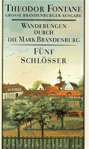 Fünf Schlösser. Altes und Neues aus Mark Brandenburg. Große Brandenburger Ausgabe »Überschlage ich meine eigene Reiserei, so komme ich zu dem Resultat, daß ich von ... Spritzfahrten in die Nähe viel, viel mehr Anregung, Vergnügen und Gesundheit gehabt habe als von den großen Reisen, die sehr anstrengend, sehr kostspielig und meist demütigend sind ... In Teupitz und Wusterhausen aber und nun gar in Prignitz und Havelland bin ich immer glücklich gewesen« - gestand Fontane. Der vorliegende Band erfaßt die Vielzahl von Entwürfen und Materialsammlungen, die sich im teils unveröffentlichten Nachlaß zum thematischen Umfeld der »Wanderungen« finden, die hier erstmals systematisch gesammelt sind und zu realen »Spritzfahrten« und gedanklichen Spaziergängen in die Mark, nach Mecklenburg und in Berlin verführen wollen. »Geschichten aus Mark Brandenburg« und »Das Ländchen Friesack und die Bredows« heißen die großen Fragmente. Wer diesen Fontane-Band' gelesen hat, der weiß sehr viel Neues, und er sieht entsprechend mehr, wenn er Fontanes Spuren folgt. Herausgegeben von Gotthard Erler und Rudolf Mingau unter Mitarbeit von Therese Erler