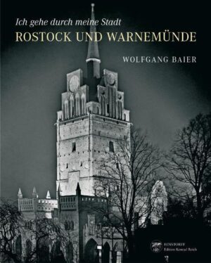 Wolfgang Baier geht durch seine Stadt. Anfang der zwanziger Jahre des vergangenen Jahrhunderts noch schwer bepackt mit einer 10 x 15-Plattenkamera und Holzstativ. In den 30-er Jahren bereits mit einer Kleinbildkamera. Seine Aufnahmen sind eindrückliche Bilder und fotografische Skizzen der damaligen Zeit. Immer wieder versucht er, die Stimmung der Stadt-Landschaft in Abhängigkeit von Beleuchtung und Atmosphäre wie ein Maler einzufangen. Ihn faszinierten das künstliche Licht in der Stadt und die malerisch-gespenstige Wirkung des Nebels ebenso wie das helle Licht eines sonnigen Wintertages. Es entstehen aber auch Bilder, die Wolfgang Baier nie veröffentlicht hat und die das Gesamtbild Rostocks als eine der schönsten Hansestädte vervollständigen. Beeindruckend ist die Fülle von Motiven aus einem vergangenen Stadtbild, die aus den 20er und 30er Jahren des vorigen Jahrhunderts so das erste Mal überliefert werden.