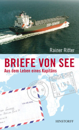 Djakarta, 8. August 1983. 'Liebe Heli, lieber Doc, die Indonesier lassen uns schmoren. Auf dem Schiff meines früheren Broterwerbs wäre uns längst das Trinkwasser ausgegangen, doch unser neuer Schnellfrachter-Typ verfügt über größere Tanks.' Diesem Brief, den Rainer Ritter aus der Ferne an seine Freunde schreibt, sollen noch viele weitere folgen. In seinen Jahren als Frachtschiff-Kapitän durchläuft er die 'stürmische' Zeit um 1989, den Wechsel zum Containerdienst, den rasanten Wandel in China und technologische Veränderungen, z. B. bei der Navigation oder der Wettervorhersage. Die privaten Briefe zeu- gen von seinen Erlebnissen in den Häfen von San Francisco, Tokio oder Shanghai, der Arbeit eines Kapitäns und auch vom Bordleben einer internationalen Crew: 'Der Koch kommt von den Philippinen, verbraucht Speiseöl in galaktischen Größenordnungen und würzt mir regelmäßig Sodbrennen an den Leib.' Der Band versammelt ausgewählte Briefe und E-Mails aus den Jahren 1983 bis 2007.