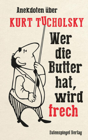 Kurt Tucholsky, der Tausendsassa, der Kabarettist, Publizist, Kritiker und Literat liefert mit seinem Werk und seinem an Konflikten privater und politischer Art reichlich gefüllten Leben den Stoff, aus dem die Anekdoten sind. Kostprobe: 'Als ein Fachmann sich damit brüstete, er kenne sich genau aus, denn er mache eine bestimmte Sache schon seit zwanzig Jahren so und nicht anders, bemerkte Tucholsky trocken: ›Man kann eine Sache auch zwanzig Jahre lang falsch machen.‹'