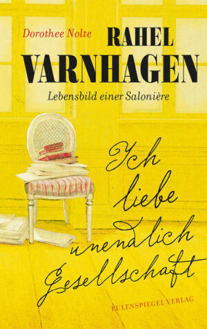 Rahel war eine berühmte, höchst intelligente Frau, Schriftstellerin und Gesellschaftsdame, die gleichberechtigt mit den großen Geistern ihrer Epoche verkehrte. Ihr literarischer Salon war ein Zentrum der gelehrten und künstlerischen Kommunikation ihrer Zeit. »Mit welcher Freiheit und Grazie wusste sie um sich her anzuregen, zu erhellen, zu erwärmen!«, schwärmte einer der Gäste ihres Salons. Von den Aufklärern übernahm Rahel die Auffassung: »Auf das Selbstdenken kommt es an!« Gegen die Vorurteile der Standesgesellschaft gegenüber den Juden half das nicht, diesen Zwiespalt spürte Rahel zeitlebens, fühlte sich fremd und benachteiligt wegen ihrer Herkunft. Diese Erfahrung führte sie zu dem Schluss: »Es ist besser, nur eine Anekdote zu sein als ein Mensch mit Eigenschaften.« In der geistvollen Atmosphäre ihres Salons, in der auch das neue, romantische Lebensgefühl Raum griff, schien der Zwiespalt überwindbar. Zu den Gästen gehörten die Humboldt-Brüder, die Dichter Tieck, Jean Paul, Börne, der junge Heine, die Familie Mendelssohn Bartholdy, Fürst Pückler. Ihre Freundschaften waren zahlreich, während ihre Liebesbeziehungen scheiterten. Ein Graf machte sich davon, weil die Verbindung mit einem »Judenmädchen ohne Mitgift« nicht opportun war, ein anderer war rasend eifersüchtig auf die vielen Salongäste. Im Alter von 43 Jahren heiratete Rahel den Diplomaten und Publizisten Karl August Varnhagen von Ense