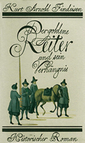 In seiner breit angelegten Romanchronik über das Zeitalter Augusts des Starken, die Kurt Arnold Findeisen unter dem Eindruck des Untergangs der Stadt Dresden im zweiten Weltkrieg schrieb, läßt er vor dem Leser jene gewitterschwüle Zeit, die der bürgerlichen Revolution des 18. Jahrhunderts vorausging, wiedererstehen. eine ganze Kavalkade von goldenen Reitern jagt auf den Seiten dieses Buches, das zu den erfolgreichsten Werken des Autors gehört, ihrem Verhängnis entgegen. Neben dem König und seiner Mätresse, der unglücklichen Gräfin Cosel, und dem allmächtigen Minister Brühl stehen als Vertreter des Volkes der Baumeister Matthäus Daniel Pöppelmann, dem die Nachwelt des archetektonische Wunder des Zwingers verdankt, der Bildhauer Balthasar Permoser, der Goldschmied Johann Melchior Dinglinger, der Erfinder des Prozellans, Johann Friedrich Böttger, der Orgelbauer Silbermann, die dem verhängnisvollen Treiben der Hofgesellschaft die Stirn bieten. Sie sind es, die jene künstlerischen Leistungen vollbringen, vor denen wir heute bewundernd stehen.