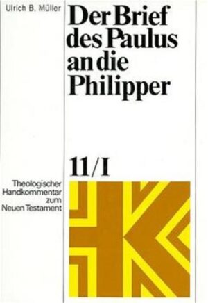 Der Philipperbrief zeigt das besonders herzliche Verhältnis des Apostels zu der Gemeinde in Philippi. Da sie von äußeren Anfechtungen bedroht ist und Paulus sich selbst in Haft befindet, nimmt das Thema "Umgang des Christen mit dem Leid" einen breiten Raum ein. Eine andere Problematik ist das Auftreten judaistischer Gegner in Philippi, denen gegenüber Paulus seine eigene Postition von der durch Gott geschenkten Gerechtigkeit verteidigen muss. Ulrich B. Müller tritt für die — in der Wissenschaft umstrittene — literarische Einheitlichkeit des Philipperbriefes ein, versucht aber gleichzeitig den jeweils verschiedenen Situationshintergrund in Kapitel 1/2 und 3/4 herauszuarbeiten.