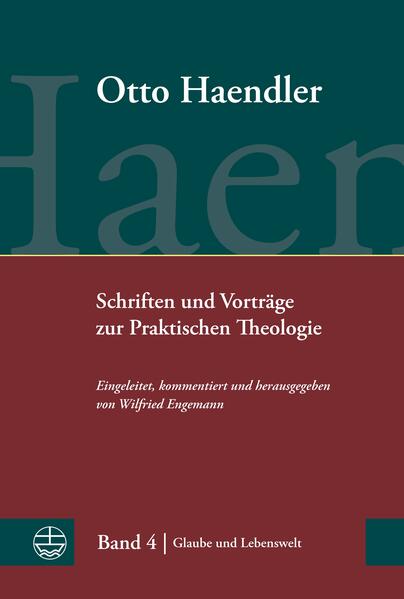 Während die Bände 1-3 primär auf die Praktische Theologie und einzelne ihrer Forschungsfelder ausgerichtet waren, präsentiert der vorliegende Band „Glaube und Lebenswelt“ solche Beiträge, die generell auf Herausforderungen eines zeitgenössischen Christentums bezogen sind. Haendler wendet sich an eine breite Öffentlichkeit und greift Fragen auf, die die christliche Existenz un­ter den Bedingungen der Spätmoderne betreffen. In den Schriften über den Zusammenhang von „Denken und Glauben“, über die Bedeutung der „Meditation als Lebenspraxis“, über Ver­trauensbildung oder die pädagogische Dimension des Kirchenjahres usw. kommt Haendlers tiefenpsychologische Fachkompetenz voll zur Geltung und verdeutlicht ganz nebenbei den Gewinn interdisziplinärer Argumentation.