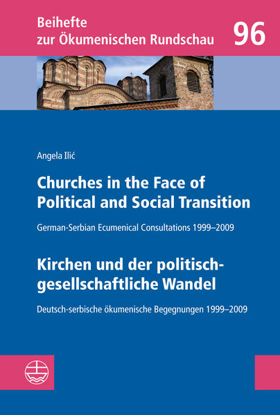 m Mittelpunkt der Monographie steht eine Reihe von zwischenkirchlichen Konsultationen, die sog. Serbien-Tagungen, die unter Beteiligung der Evangelischen Kirche in Deutschland, der Deutschen Bischofskonferenz und der Serbischen Orthodoxen Kirche von 1999 bis 2009 stattfanden. Ziel der evangelisch-katholisch-orthodoxen ökumenischen Begegnungen war, Serbiens Demokratisierungsprozess und europäische Integration zu unterstützen. An insgesamt neun Tagungen diskutierten die Delegierten der beteiligten Kirchen, Politiker, Vertreter der Zivilgesellschaft sowie Wissenschaftler die Rolle der Kirchen und der Religion in den beiden Ländern. Themen wie das Verhältnis zwischen Kirche und Staat, die Rolle der Kirchen in einer säkularisierten Gesellschaft, Serbiens Beziehungen zum Rest von Europa, und Versöhnung wurden angesprochen. Die Analyse des Inhalts und der Ergebnisse der Konsultationen innerhalb des breiteren ökumenischen, sozialen und politischen Kontexts, in dem sie stattgefunden haben, ist durch Interviews mit ihren Initiatoren und Organisatoren ergänzt.This book centers on a series of interchurch consultations that took place between the Evangelical Church in Germany, the Roman Catholic German Bishops’ Conference and the Serbian Orthodox Church from 1999 through 2009. The Protestant-Catholic-Orthodox ecumenical encounters aimed to support Serbia’s democratization and European integration. At a total of nine meetings, delegates from the participating churches, politicians, representatives of non-governmental organizations and scholars from various fields discussed the role of churches and religion in the two countries. They addressed topics such as church and state relations in Serbia, the role of churches in secularized society, Serbia’s relationship to the rest of Europe, and reconciliation. Focusing on the content and outcomes of the consultations, the author places them into the broader ecumenical, social and political context in which they took place, augmented by in-depth interviews with key initiators and organizers.