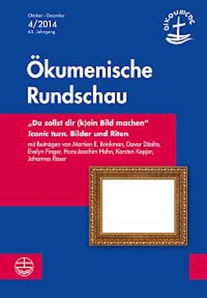 Die Ökumenische Rundschau setzt theologische und medienwissenschaftliche Anmerkungen zum Iconic turn. Die Bildkommunikation verbreitet sich heutzutage immer schneller und ist für alle sichtbar. Einerseits ist „Bild“ aber auch einer der zentralen Begriffe, die die Theologie zur Bezeichnung des Menschen kennt, andererseits war der Umgang mit Bildern in der Reformation heftig umstritten. Die Reformierten warfen bildliche Darstellungen aus ihren Kirchen (Bilderverbot) und vertrauten nur auf die Kraft des Wortes. Auch wird die Christliche Ikonographie aus wissenschaftlicher Perspektive betrachtet.