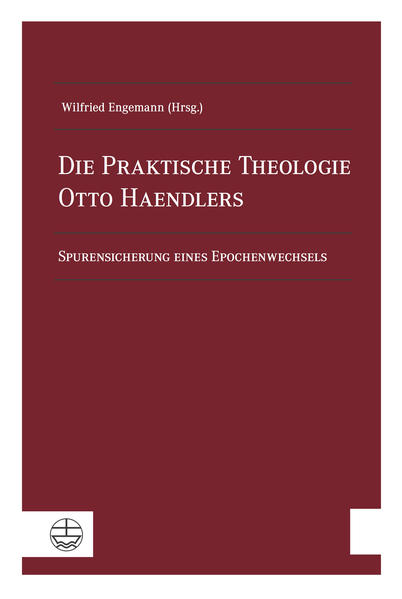 Otto Haendler (1890-1981) hat seit Beginn der 1940er Jahre einen wachsenden Einfluss auf die Praktische Theologie und die Erörterung der Grundfragen kirchlicher Praxis gewonnen. Seine interdisziplinär argumentierenden, vor allem im Dialog mit der Tiefenpsychologie verfassten Texte haben zu weitreichenden Veränderungen im Selbstverständnis und im Berufsbild von Pfarrerinnen und Pfarrern beigetragen. Ein 2014 gestartetes Editionsprojekt (Otto Haendler. Vorträge und Schriften zur Praktischen Theologie) war Anlass, sich im Rahmen zweier Symposien mit Haendlers Impulsen genauer auseinanderzusetzen und eine entsprechende Spurensicherung vorzunehmen, die bei seiner Habilitationsschrift (1930) ansetzt und bis in die Gegenwart reicht. The Practical Theology of Otto Haendler. On the Traces of an Epochal Change Since the beginning of the 1940s Otto Haendler (1890-1981) has exercised a growing influence on practical theology and the fundamental questions of ecclesial practice. His interdisciplinary argumentation, his texts written sometimes in direct dialogue with C. G. Jung, have contributed to far-reaching changes regarding the self-image and the occupational profile of pastors. At the height of dialectical theology, Haendler raised the question of the significance of person and subject for the life of faith of the church. An editorial project starting in 2014 provided the opportunity to address in the context of a symposion the impact of his work and to ensure its achievements.