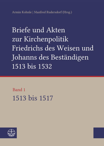 Die beiden sächsischen Kurfürsten Friedrich der Weise (1463-1525) und sein Nachfolger Johann der Beständige (1468-1532) waren Schlüsselgestalten der frühen Reformationsgeschichte. Als Landesherren Martin Luthers schufen sie den politischen Rahmen für die Ausbreitung und Durchsetzung der Wittenberger Reformation. Die auf vier Bände angelegte Edition verfolgt das Ziel, die kirchenpolitischen Briefe und Akten dieser beiden herausragenden Reformationsfürsten erstmals auf breiter Basis für die kirchen- und allgemeinhistorische Forschung zugänglich zu machen. Zeitliche Grenzen der Edition bilden die innere Landesteilung (Mutschierung) zwischen Friedrich und Johann 1513 und der Tod des Kurfürsten Johann 1532. Dieser Rahmen erlaubt eine Längsschnittanalyse, die die Zeit vor dem öffentlichen Auftreten Luthers ebenso einschließt wie den Übergang von einer ungelenkten reformatorischen Entwicklung unter Friedrich zu einer obrigkeitlichen. Diese Wandlungsprozesse hatten großen Einfluss auf die frühneuzeitliche Staatsbildung und sind zu einem erheblichen Teil in Korrespondenzen und landesherrlichen Anordnungen zu fassen. Band 1 bietet über 600 Schriftstücke aus dem Zeitraum 1513 bis 1517. Sie belegen die vielfältigen kirchenpolitischen Bereiche-von der Pfarrbesetzung über Klosterreformen bis hin zum Ausbau der Wittenberger Heiltumssammlung -, auf die Friedrich der Weise und sein Bruder Johann der Beständige Einfluss nahmen. Letters and Records Regarding the Church Policy of Frederik the Wise and Johann the Steadfast, 1513-1532. Reformation in the Context of Early Modern State Formation The two Electors of Saxony Frederik the Wise (1463-1525) and his successor Johann the Steadfast (1468-1532) have been key figures of the early Reformation history. Being sovereigns of Martin Luther, they created the political framework for the spreading and the implementation of the Wittenberg Reformation. The aim of this edition (four volumes are planned) is to make accessible for the first time on a broad basis for general historical and church historical research the letters and records of these eminent princes of the Reformation. The span of time covered by the edition reaches from the inner division of the country between Frederik and Johann in 1513 to the death of Elector Johann in 1532. Volume One contains more than 600 papers from 1513 to 1517. They document the manifold areas of church policy which stood under the influence of Frederik the Wise and his brother Johann the Steadfast.