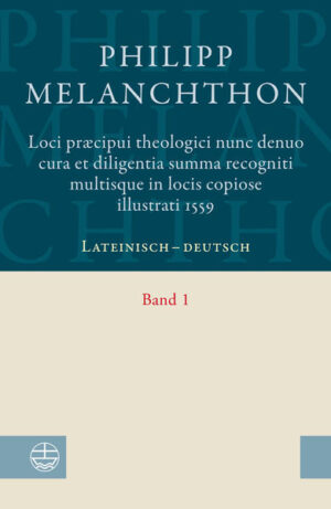 Philipp Melanchthons »Loci praecipui theologici« in der Letztfassung von 1559 sind die reife Summe seines theologischen Schaffens. Gemeinsam mit der »Institutio« Johannes Calvins sind sie die wirkmächtigste reformatorische Dogmatik. Sie liegen nun erstmals ins Deutsche übersetzt in einer lateinisch-deutschen Ausgabe im ersten Teilband vor. Die philologische Seite der Übersetzung lag bei dem Basler Altphilologen Peter Litwan unter Assistenz der Altphilologin Florence Becher-Häusermann. Die theologische Redaktion hatte Sven Grosse, Professor für Historische und Systematische Theologie an der Staatsunabhängigen Theologischen Hochschule Basel. Die Ausgabe ist auf zwei Bände angelegt. Loci praecipui theologici nunc denuo cura et diligentia. Summa recogniti multisque in locis copiose illustrati 1559. Latin-German Philipp Melanchthon's »Loci praecipui theologici«, in the final edition of 1559, are his mature theological opus magnum, and together with Calvin's »Institutio« they are the most influential dogmatics of the reformation. This book represents the first translation of the text in a Latin-German edition. The philological work was done by Basel classical philologist Peter Litwan, assisted by classical philologist Florence Becher-Häusermann. The theolocial editorial was done by Sven Grosse, professor of Historical and Systematic Theology at Staatsunabhängige Theologische Hochschule Basel. The edition is planned in two volumes.