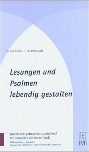 Was man nicht versteht, kann keine Aufnahme finden. Was einen langweilt, überhört man. Doch Psalmen und Lesungen erscheinen hier in einem neuen Licht: Als Dialog geboten, im Wechsel mit der Gemeinde gesprochen, im Kirchenraum verteilt inszeniert. Für den Psalm eines jeden Sonntages im Kirchenjahr sowie für je eine ausgewählte Lesung werden Vorschläge für einen lebendigen Vortrag gemacht: zu zweit, in einer Gruppe, für Konfirmanden. Und plötzlich wird spannend, was häufig nur zur Kenntnis genommen wurde.