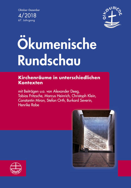 Aufgrund des Mitgliederrückgangs in einem säkularen Umfeld werden überall in Deutschland Kirchen geschlossen, abgerissen oder anderen Nutzungsformen zugeführt. Deshalb stehen die Kirchengemeinden heute in der besonderen Verantwortung für die Bewahrung der Gebäude und Nutzung der Räume. Die ÖR widmet sich diesem Thema und bringt verschiedene Beispiele, wie Kirchen anderen Konfessionen und Religionen ihre Kirchenräume zur Verfügung stellen. Vielfach werden Kirchen auch in Kulturkirchen umgewidmet und spielen eine aktive Rolle in der Vermittlung von Kunst und Kultur. Mit Beiträgen u.a. von Alexander Deeg, Tobias Fritzsche, Marcus Heinrich, Christoph Klein, Constantin Miron, Stefan Orth, Burkard Severin, Henrike Rabe.