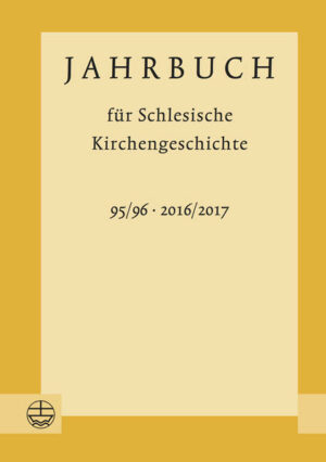 Jahrbuch für Schlesische Kirchengeschichte | Bundesamt für magische Wesen
