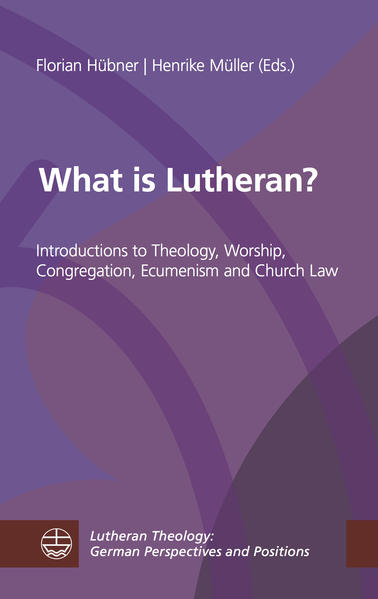 In the 21st century, Lutheran theology takes place on a global level. Just as the Lutheran communion has spread into all parts of the world, so also theology is now practised in a variety of linguistic and cultural contexts. For this reason, the United Evangelical Lutheran Church of Germany (VELKD), in cooperation with the German National Committee of the Lutheran World Federation, is starting a series of English translations of current VELKD publications. The first volume contains five texts by well-known German theologians on core topics of the Lutheran Church: Theology (Michael Roth), Worship (Christian Lehnert), Congregations (Martin Kumlehn), Ecumenism (Bernd Oberdorfer) and Church Law (Hendrik Munsonius). Was bedeutet Lutherisch? Beiträge zu Theologie, Gottesdienst, Gemeinde, Ökumene und Kirchenrecht Lutherische Theologie im 21. Jahrhundert ist global. So, wie die lutherische Gemeinschaft auf der ganzen Welt vertreten ist, so wird heute auch Theologie in einer Vielzahl sprachlicher und kultureller Kontexte getrieben. Aus diesem Grund eröffnet die Vereinigte Evangelisch-Lutherische Kirche Deutschlands in Kooperation mit dem Deutschen Nationalkomitee des Lutherischen Weltbundes eine Reihe mit englischen Übersetzungen aktueller VELKD-Publikationen. Den Auftakt macht in diesem Band eine Zusammenstellung von fünf Texten bekannter deutscher Theologen zu Kernthemen der Kirche aus lutherischer Perspektive: Theologie (Michael Roth), Gottesdienst (Christian Lehnert), Gemeinde (Martin Kumlehn), Ökumene (Bernd Oberdorfer) und Kirchenrecht (Hendrik Munsonius).