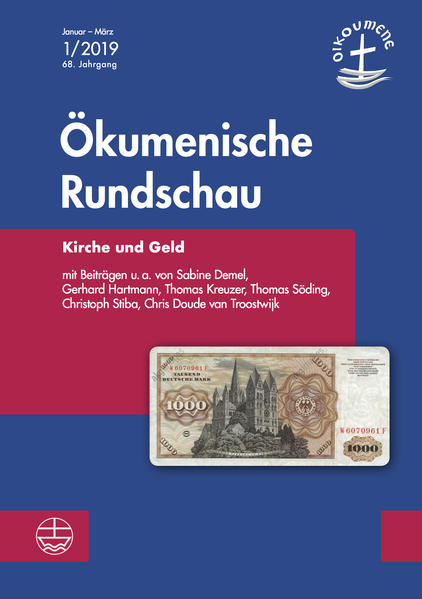 Das Thema Geld wird in der Bibel des Alten und Neuen Testaments überraschend häufig aufgegriffen. Geld und Kirche haben oft eine schwierige Beziehung. Die Ökumenische Rundschau untersucht aus multilateral ökumenischer Perspektive das Phänomen, warum das Thema »Kirche und Geld« eigentlich immer skandalumwittert ist und wie man auch ökumenisch ein gutes Verhältnis der Kirche zum Geld beschreiben könnte. Dabei sollen historische, exegetische, philosophische, gesellschafts- und kirchenpolitische Aspekte zum Tragen kommen. Pro und Kontra der Kirchensteuer werden diskutiert. Ist Fundraising eine Alternative zur Kirchensteuer? Wie finanzieren sich die Freikirchen? Wie sieht die Finanzierung der Kirchen in anderen europäischen Ländern aus?