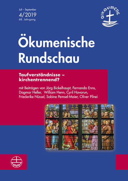 Die Ökumenische Rundschau führt in die verschiedenen Taufverständnisse der Kirchen ein und zeigt auf, was die Kirchen eint und was sie trennt. Im ökumenischen Gespräch wird die Taufe als verbindendes Element betrachtet, da sie Christen unterschiedlicher Konfessionen in Christus vereint. Ein ökumenisches Zeichen dafür ist die wechselseitige Taufanerkennung, die am 29. April 2007 im Magdeburger Dom von elf christlichen Kirchen feierlich erklärt wurde. Die Anerkennung der Taufe als Ergebnis theologischer Dialoge ruft deshalb nach weiteren theologischen Klärungen. die Christen unterschiedlicher Konfessionen in Christus verbindet.