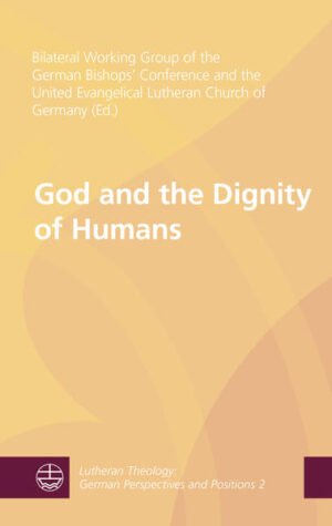 Is it possible for the churches to take a joint stand on human dignity, even though they hold different positions in certain ethical questions? This study paper by the (Roman Catholic) German Bishops' Conference and the United Evangelical Lutheran Church of Germany, which is available in English for the first time, explores new paths in the ecumenical handling of ethical questions. Using the methodology of "differentiated consensus", the authors outline the theological similarities of the churches’ teaching of anthropology, whilst still doing justice to their differences in the ethical assessment of individual issues of human conduct. In this way, Catholics and Lutherans adopt a common position and make a theologically responsible contribution to ethical judgement. Gott und die Würde des Menschen Ist trotz einzelner Differenzen in ethischen Fragen ein gemeinsames Eintreten der Kirchen für Menschenwürde möglich? Der Text der Deutschen Bischofskonferenz und der Vereinigten Evangelisch-Lutherischen Kirche Deutschlands, der erstmals auf Englisch vorliegt, erprobt neue Wege für den ökumenischen Umgang mit ethischen Fragestellungen: Mit der Methode des »differenzierten Konsenses« werden die theologischen Gemeinsamkeiten der Kirchen in der Lehre vom Menschen aufgezeigt, zugleich versucht die Methode, den Unterschieden in der ethischen Bewertung einzelner Fragen menschlicher Lebensführung gerecht zu werden. So beziehen Katholiken und Lutheraner gemeinsam Position und leisten einen theologisch verantworteten Beitrag zur ethischen Urteilsbildung.