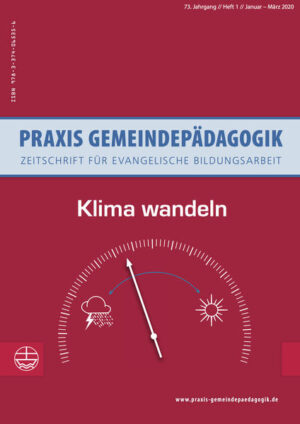 Alle reden über das Klima: Junge Menschen gehen dafür auf die Straße, der Weizen auf den Feldern verdorrt, im europäischen Nachbarland wird der Klimanotstand ausgerufen. In der Arbeitswelt beschweren sich Mitarbeitende über das schlechte Betriebsklima und der Ruf nach Agilität fragt nach anderem Klima. Der Ton in der Gesellschaft ist rauer geworden, in der politischen Kultur ohnehin schlechter-Klimawandel! Klima ist ein weites Feld, wenn man diesen Begriff auch in seinen übertragenden Sinnen versteht. Das will diese Ausgabe der PGP, und noch dazu in klarer Intention: Klima wandeln! Der Gemeindepädagogik geht es darum zu gestalten, aktiv zu fördern, etwas besser, schöner, friedlicher, vertrauensvoller, nachhaltiger, intensiver … zu machen. Der Schwerpunkt liegt natürlich auf dem Klima, das sich um Wetter, Erde, Nachhaltigkeit dreht. Und daneben auch um das Klima in Sitzungen, beim Essen, in Gruppen, bei Auseinandersetzungen, in der Familie, in der Gemeinde, am Arbeitsplatz, in der sozialen Öffentlichkeit. Wir liefern Hintergründe und Materialien, Praxisanregungen und vermutlich auch die eine oder andere Einladung zur kontroversen Auseinandersetzung-ohne die gibt es keine Veränderung, schon gar nicht beim Klima.