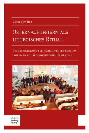 Osternachtfeiern sind im Gottesdienstprogramm vieler Kirchengemeinden seit einigen Jahrzehnten fest etabliert. Sie lassen den eigentlich unverfügbaren Durchgang (Transitus) vom Kreuz zur Auferstehung für die Feiernden erfahrbar werden. Die vorliegende Dissertation gibt einen Überblick über die Geschichte der Osternachtfeiern und untersucht die Gestalt dieser im Kirchenjahr herausgehobenen Gottesdienste anhand aktueller Ritualtheorien. Sieben Dimensionen (die anthropologische, soziokulturelle, ethisch-dynamische, transzendente, performative, strukturelle und reflexiv-kritische Dimension) beleuchten jeweils Teilaspekte der Feiern und ergeben so ein umfassendes Bild. Dieses wird durch empirische Untersuchungen und eine Analyse der unterschiedlichen Elemente der Feiern abgerundet. Easter Vigil as liturgical ritual: The heart of the church's year in the perspective of ritual theory This dissertation gives a historical overview of the Easter Vigil service. It examines the form of this outstanding service by taking into account modern ritual studies. For decades, services held on the night before Easter have been well established in many congregations. By making this event comprehensible, believers celebrate the actual unavailable transition from the cross to the resurrection. To go deeper, this work considers seven aspects of the celebration: the anthropological, socio-cultural, ethically-dynamic, transcendent, performative, structural, and reflexive-critical dimension. Together they give a broad picture of this exceptional service. Additionally, empirical examinations and a presentation of the elements of the Easter Vigil round up the analyses.