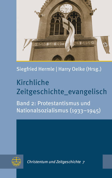 Die Geschichte von Kirche und Christentum seit dem Ende des Ersten Weltkrieges rückt als Kirchliche Zeitgeschichte immer mehr in den Fokus des akademischen und öffentlichen Geschichtsinteresses. Im Rahmen einer in vier Bänden konzipierten handbuchartigen Gesamtdarstellung der Kirchlichen Zeitgeschichte bietet dieser zweite Band in zehn Kapiteln (u.a. Politik, Theologie, Bildung, Kultur, Diakonie, Judentum) einen Überblick über die vielfältige und spannungsvolle Beziehung des Protestantismus zum nationalsozialistischen Staat. Das von fachwissenschaftlichen Expertinnen und Experten anschaulich verfasste Buch bietet eine profunde historische Grundlage und eröffnet Perspektiven für das kirchenhistorische Verstehen des gesamten 20. Jahrhunderts. Der zweite Band fokussiert das ambivalente und vielfältige Verhältnis der evangelischen Kirche zum nationalsozialistischen Staat in seinem wechselvollen Verlauf. Contemporary Church History_evangelical Volume 2: Protestantism and National Socialism (1933-1945) The history of the Church and Christianity since the end of the First World War is increasingly moving into the focus of academic and public historical interest. Within the framework of a four-volume, handbook-like overall presentation of contemporary ecclesiastical history, this second volume offers an overview of the diverse and strained relationship between Protestantism and the National Socialist state in ten chapters (including politics, theology, education, culture, diaconia and Judaism). The book, which has been vividly written by academic experts, offers a profound historical basis and opens up perspectives for understanding church history throughout the entire 20th century.