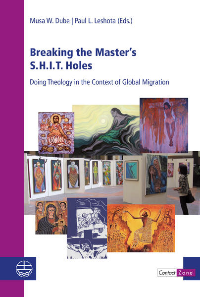 The Trump neo-liberal and global warming era has intensified migration, highlighting the diasporic space and global structures as the context of theological inquiry. It is signified by the rise of overt sexism, racism, classism, anthropocentricism, Islamophobia and intensified conservatism that determine who crosses the boundaries, the terms of their crossing and the hospitality they receive. President Trump’s shocking statement that characterized some Two-Thirds World countries as S.H.I.T. Holes as well as his travel ban policies that targeted countries of particular religious faith, attest to overt racism. In this volume, African theological scholars challenge euro-centric racist-global immigration policies and propose the paradigm of breaking the master’s S.H.I.T. Holes. Die Kloschüsseln der Herrschenden zerbrechen. Theologie treiben im Kontext globaler Migration Die Trump-Ära hat im Zeichen von Neo-Liberalismus und Klimawandel eine Migrationswelle ausgelöst und die globalen Machtstrukturen sowie die Diaspora zum Kontext theologischer Forschung werden lassen. Sie ist gekennzeichnet durch offenen Sexismus, Rassismus, Klassismus, Anthropozentrismus, Islamophobia und intensiviertem Konservatismus, der bestimmt, wer die Grenzen überschreiten darf, die Bedingungen ihrer Überschreitung und die Gastfreundschaft die sie erfahren. Präsident Trumps schockierende Charakterisierung einiger Zwei-Drittel-Welt Länder als “Kloschüsseln” wie auch sein Einreiseverbot, das auf Länder mit einer bestimmten religiösen Orientierung zielt, zeugen von unverhohlenem Rassismus. In diesem Band stellen afrikanische Theologen und Theologinnen eine euro-zentrische, global-rassistische Immigrationspolitik im Rahmen ihres neuen Paradigmas „Zerbrechen der Kloschüsseln der Herrschenden“ in Frage.