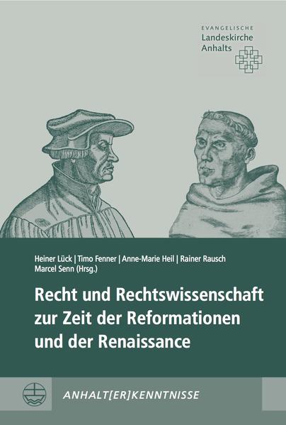 Der Band präsentiert 16 Beiträge des Seminars »Recht und Rechtswissenschaft zur Zeit der Reformationen und der Renaissance«, geschrieben von hervorragenden jungen Akademikern und deren Professoren, die den historischen Hintergrund einbringen. Die Beiträge zeigen die beginnenden Reformen innerhalb der römischen Kirche im Mittelalter, die zur Reformation Luthers und Melanchthons in Wittenberg führten und in den sozialen Reformen Thomas Müntzers für die Bauern sowie in der helvetischen Reformation Calvins ihre Fortsetzungen fanden. Letzterer war auch für Anhalt von Bedeutung, während in Zürich maßgeblich Zwingli und Bullinger als Reformatoren wirkten. Andere Beiträge befassen sich mit verschiedenen Aspekten der Reformierung von Institutionen wie Konsistorien und Kirchenordnungen, der Gender-Frage, dem neuen Studium der Rechte und der reichhaltigen Malerei in Kirchen Anhalts, Sachsens, Thüringens und Pommerns. Law and Jurisprudence During the Reformations and the Renaissance This volume presents 16 papers of the seminar on »Law and Jurisprudence during the Reformations and the Renaissance«, written by excellent young academics, and their Professors giving further historical background. The papers show the reforms beginning within the Church of Rome in the Late Middle Ages, leading to the Reformation by Luther and Melanchthon at Wittenberg, and going on with Müntzers social reforms for the peasants, the helvetic reformation by Calvin, who also was a representative in Anhalt. Other papers deal with the aspects of the reform of institutions as consistories, ordinances, the gender problem, the new studies of law and the rich ecclesiastical picture scene in the churches of Anhalt, Saxony, Thuringia, and Pomerania. Mit Beiträgen von Frithjof Damm, Livio Fenner, Timo Fenner, Julia Maria Gerhardt, Niklas Kirchner, Patrick Krebs, Heiner Lück, Johannes Neumair, Rainer Rausch, Johann Wilfried Reichel, Valentin Roniger, Felicitas M. Ronneberger, Maximilian Scholze, Julia Vahldieck und Sarah Ziwamil.